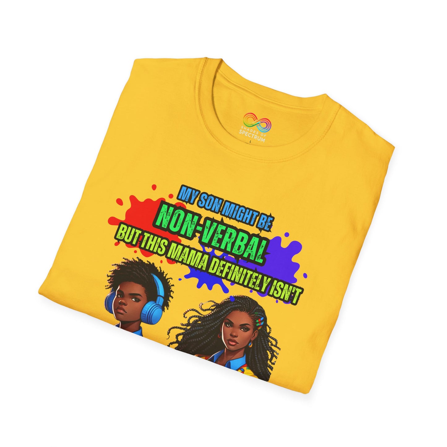 Autism Awareness T-Shirt- Momma's love Unisex Softstyle