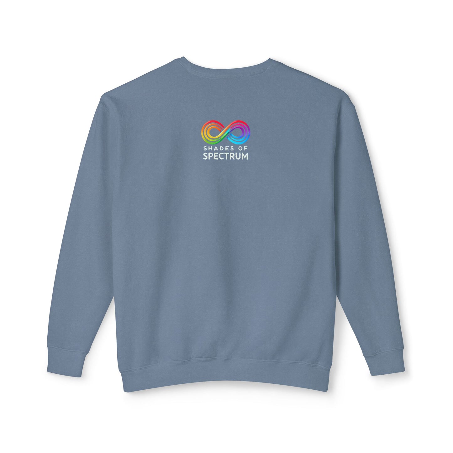 Autism Awareness Crewneck Sweatshirt - 'My child does not look 'Autistic' And you don't look ignorant Yet here we are'