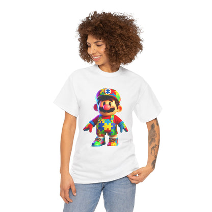 AUTISM AWARENESS- Unisex Heavy Cotton Tee