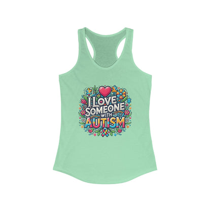 Tank Top Autism Awareness Women's Ideal Racerback