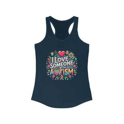 Tank Top Autism Awareness Women's Ideal Racerback