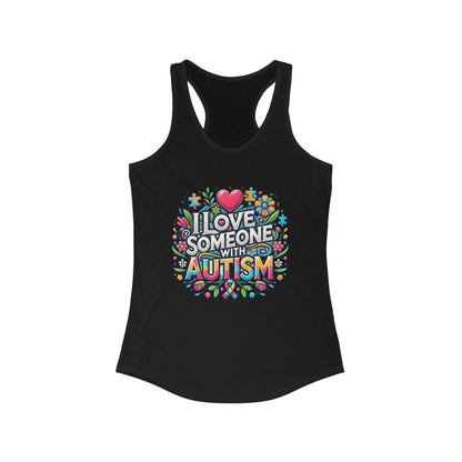 Tank Top Autism Awareness Women's Ideal Racerback