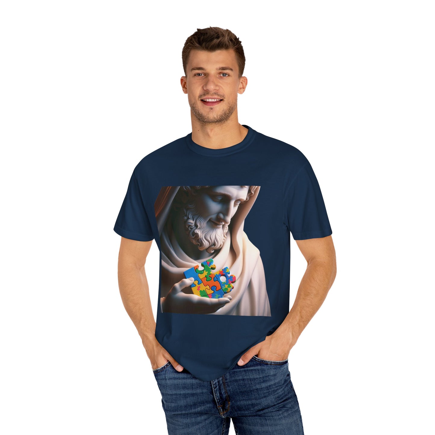 Dyed T-shirt- Autism Awareness