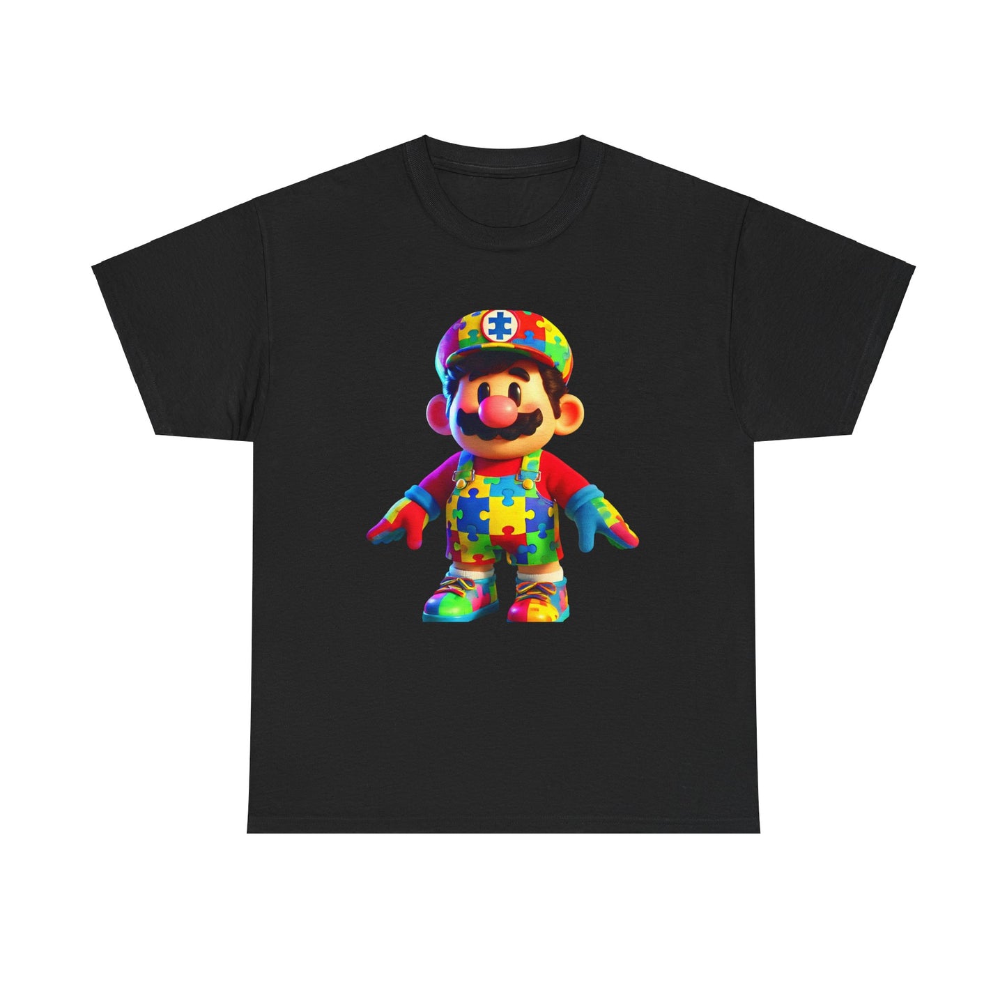 AUTISM AWARENESS- Unisex Heavy Cotton Tee