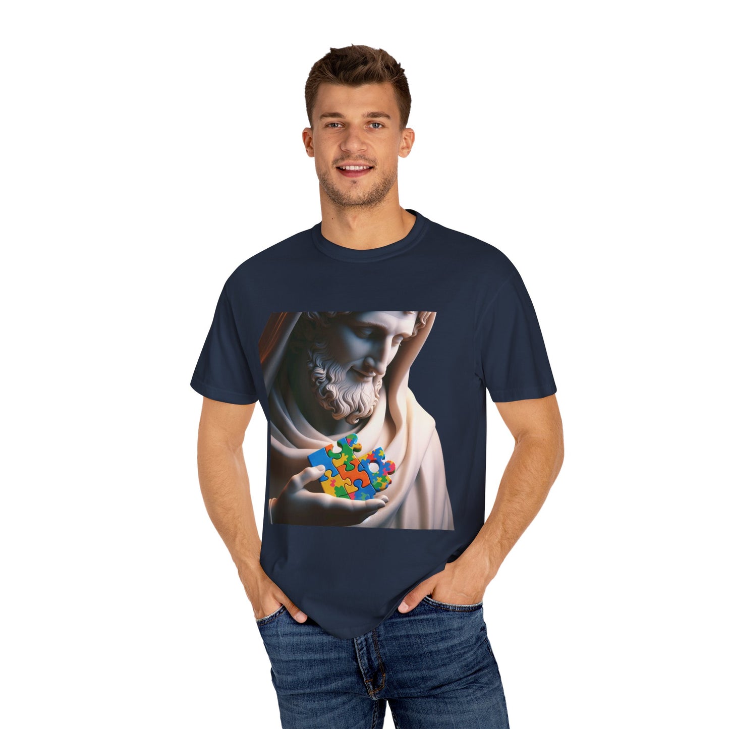 Dyed T-shirt- Autism Awareness