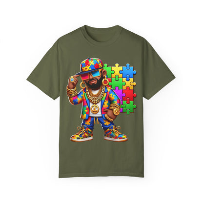 Unisex Garment-Dyed T-shirt- Autism Awareness